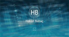 Desktop Screenshot of hakanbabac.net